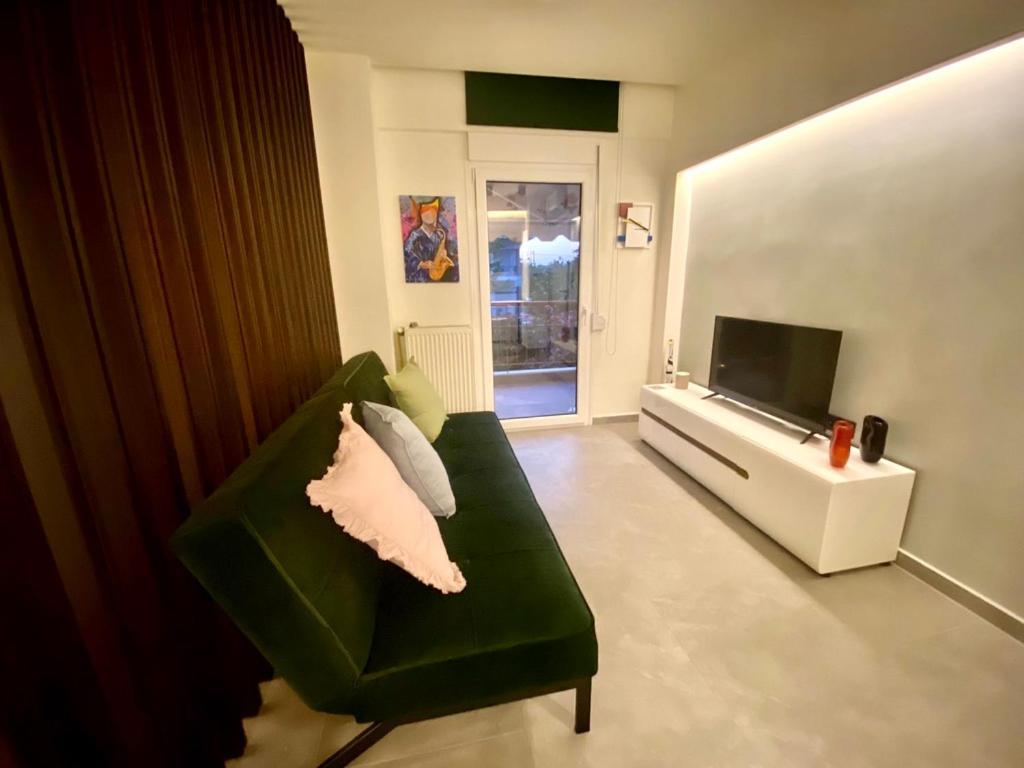 Ferienwohnung Vyron 2 Lusso Nea Michaniona Exterior foto