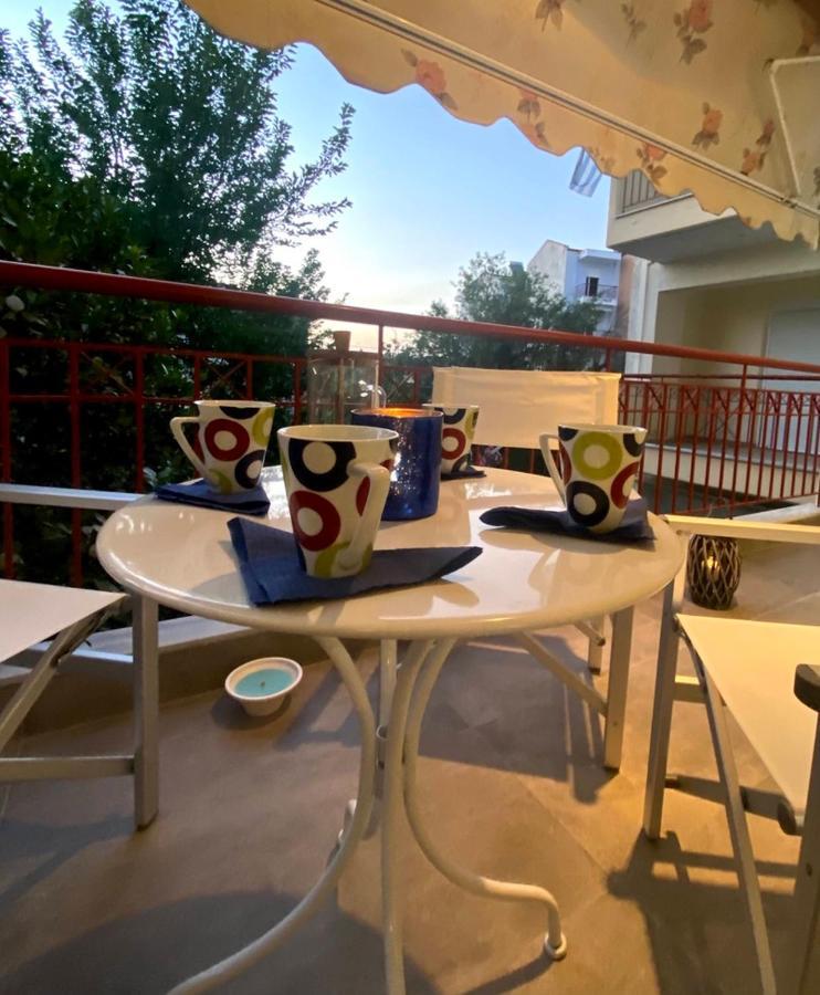 Ferienwohnung Vyron 2 Lusso Nea Michaniona Exterior foto