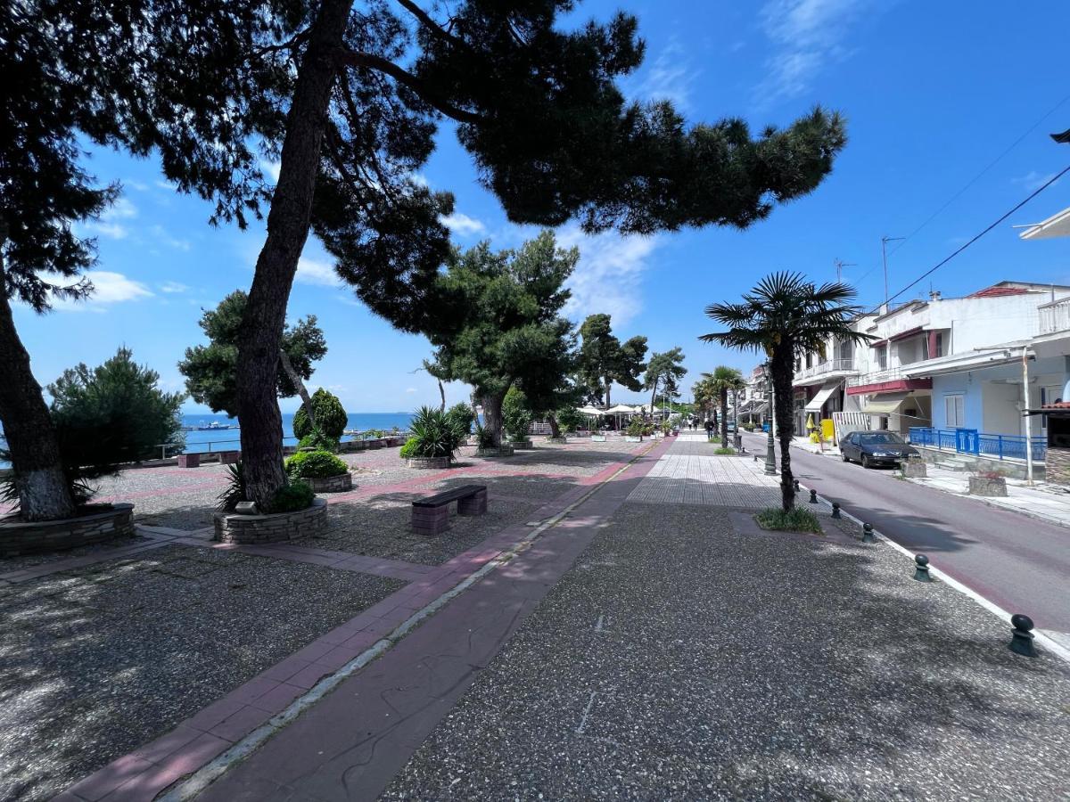 Ferienwohnung Vyron 2 Lusso Nea Michaniona Exterior foto